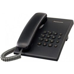 TELEPHONE PANASONIC KX-TS500MX BLANC ET NOIR – Image 2