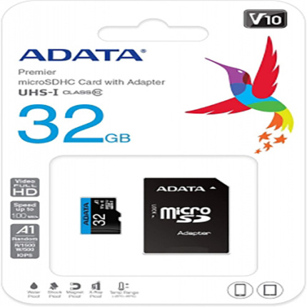 CARTE MEMOIRE ADATA MICRO SD 32GB CLASS 10
