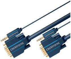 CABLE VGA+AUDIO 15M Clicktronic Plaqué OR – Image 3