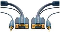 CABLE VGA+AUDIO 15M Clicktronic Plaqué OR – Image 2