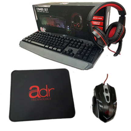 CLAVIER & SOURIS ADR COMBO 4 IN 1