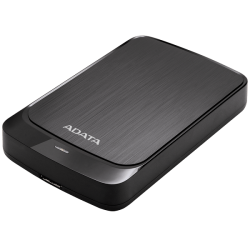 DISQUE EXTERNE ADATA 01TO HV300/HV320 SLIM 2.5" USB 3.0 AHV300-1TU31-CBK NOIR – Image 2