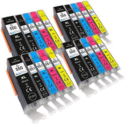 CARTOUCHE CANON PIXMA MG5650 BLACK HIBROX 551/550