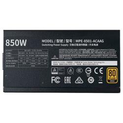 COOLERMASTER MWE 850W 80 PLUS GOLD FULL MODULAIRE V2 – Image 4