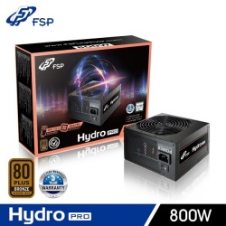 ALIMENTATION FSP HYDRO PRO 800W 80 PLUS BRONZE 230V
