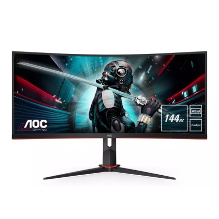 AOC 34 ULTRA WIDE WQHD 2K CURVED 144HZ 1MS