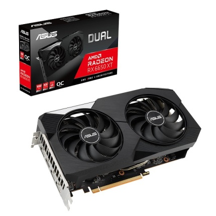 ASUS 6650XT DUAL OC 08GB 1HDMI/ 3DP