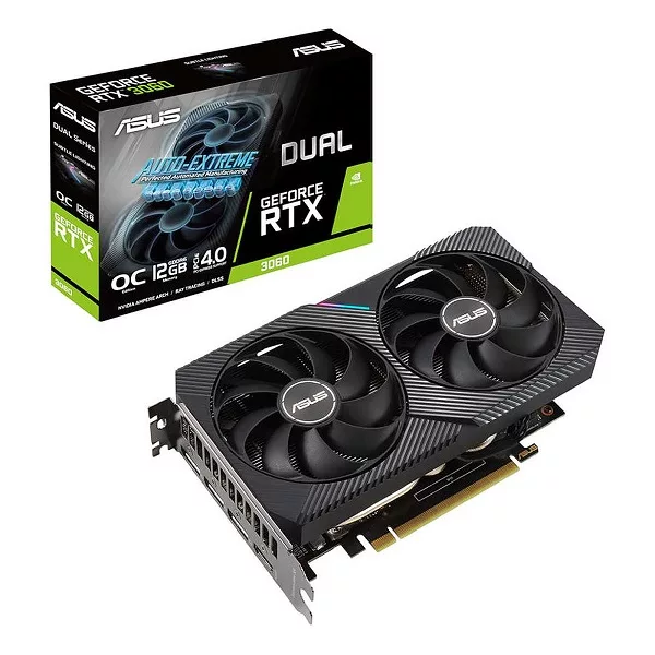 ASUS DUAL GeForce RTX 3060 O12G (LHR) (5) ASUS DUAL GeForce RTX 3060 O12G (LHR) – Image 1