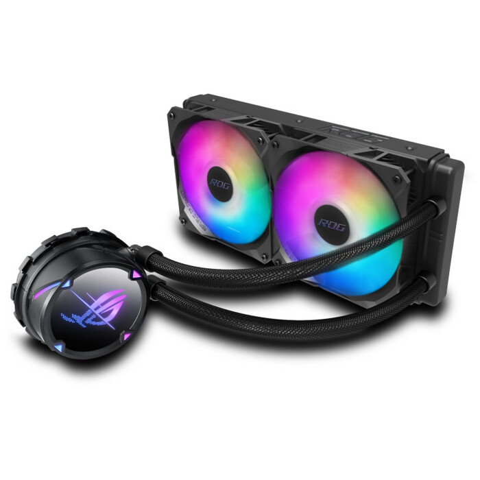 ROG STRIX LC II 240 ARGB | Dissipatore A Liquido AIO Per CPU | Pompa Asetek 7a Gen | Ventole ARGB