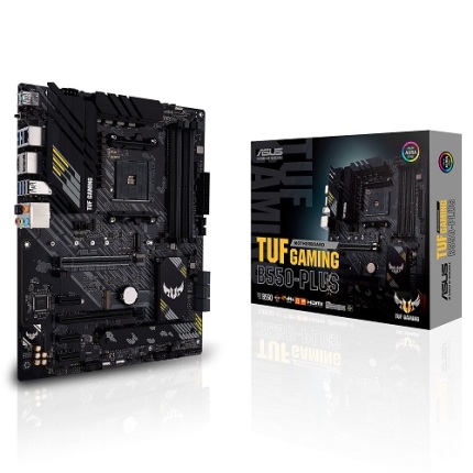 ASUS TUF GAMING B550-PLUS ATX SOCKET AM4 AMD B550 - 4X DDR4 - SATA 6GB/S + M.2 - USB 3.1 - PCI-EXPRESS 4.0 16X - LAN 2.5 GBE