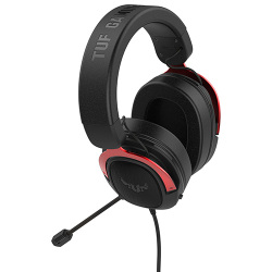 CASQUE ASUS TUF GAMING H3 RED SON SURROUND 7.1 PC/MAC/PS4/XBOX 360/CONNECT JACK 3,5mm MALE STEREO – Image 2