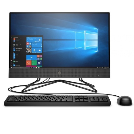 AIO HP 200 G4 i3-10110U 4Gb 1To 21.5″ clavier & souris filaires BLANC