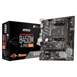 MSI B450M-A PRO MAX ATX VGA INT DDR4