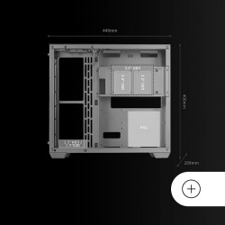 MARS GAMING MCV3 XXL PREMIUM CUSTOM E-ATX BLACK – Image 5