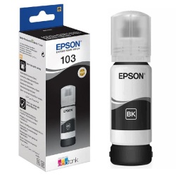 BOUTEILLE D'ENCRE EPSON ORIGINAL BLACK 103 L1100L1200L3100L3200L5100L5200 – Image 2