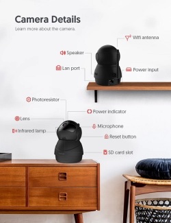 CAMERA DE SURVEILLANCE VICTURE WIFI PC540 – Image 6