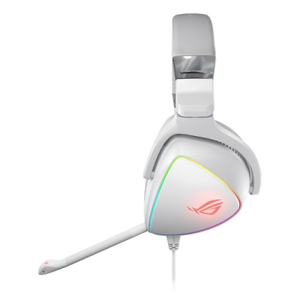 CASQUE ASUS ROG DELTA WHITE RGB GAMER PC/MAC/PS5/NINTENDO SWITCH/SMARTPHONE/TABLETTE USB-C