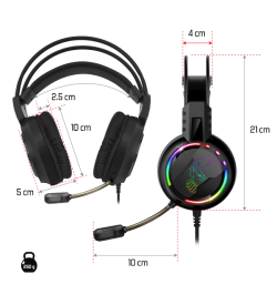 CASQUE SPIRIT OF GAMER PRO-H7 COMPATIBLE PS4 – Image 2