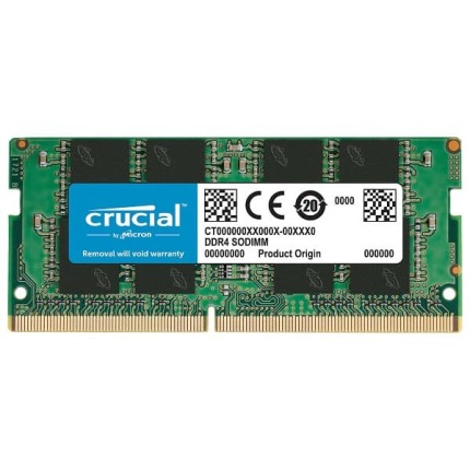 CRUCIAL SO-DIMM DDR4 8GB 2666 LAPTOP ORIGINALE