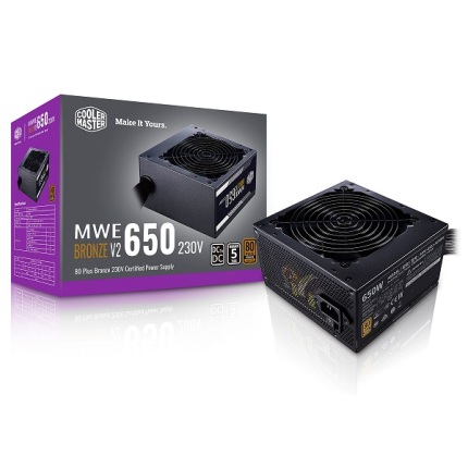 Cooler Master MWE Bronze 650W V2(Config Unique)