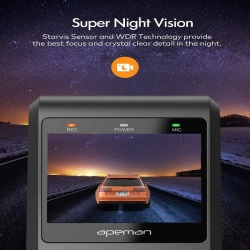 DASH CAMERA 1080P FRONT VIEW 720P REAR C550 APEMAN – Image 2