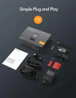 DASH CAMERA 1080P FRONT VIEW 720P REAR C550 APEMAN – Image 4