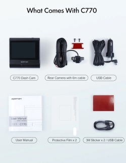 DASH CAMERA 4K OLED C770 APEMAN – Image 3