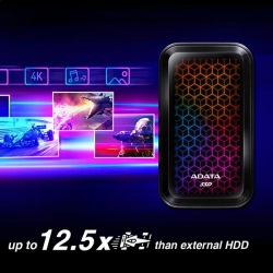 DISQUE DUR EXTERNE ADATA 01TO SE770G RGB LIGHTING 2.5" USB 3.2 GEN 2 TYPE C XBOX/PS5 – Image 6