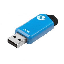 FLASH DISQUE 128GB HP v150w USB2.0 Noir et Bleu – Image 2