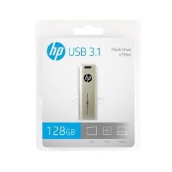 FLASH DISQUE 128GB HP x796w USB 3.1 SILVER