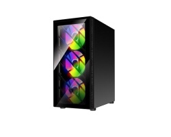 FSP CMT 192 MICRO ATX MINI ITX GAMING 3X FANS BLACK – Image 2