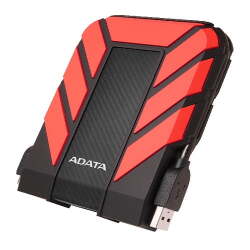 ADATA HD710 Pro Disque Dur Externe Disque Dur Portable 1 to USB3.1 Cryptage de données Anti-Choc pour Les Voyages (ROUGE)
