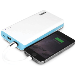 POWER BANK URBAN FACTORY 20800mAh de secours externe universelle avec 2 ports USB 1 A et 2.1 A