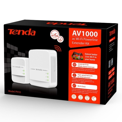 TENDA EXTENDER T AV1000 PH10