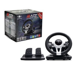 VOLANT FILAIRE RACE WHEEL PRO2 GAMING STEERING WHEEL AND PEDALS SET