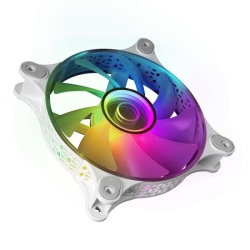MARS GAMING MF-3D KIT 3 X12CM INFINITE MIRROR FAN WHITE – Image 3