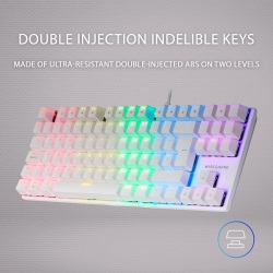 MARS GAMING MK80 MECANIQUE TKL FRGB CHR WHITE – Image 4