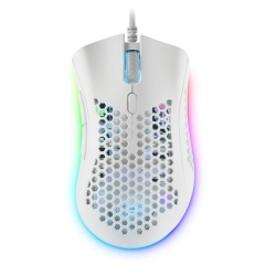 MARS GAMING MMEX WHITE 3200DPI OPTICAL SWITCHES