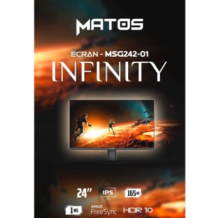MATOS 24 INFINITY 165HZ FHD IPS 1MS HDR MSG 242-01