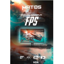 MATOS 27FPS 165HZ FHD IPS 1 MS MSG 27-F1