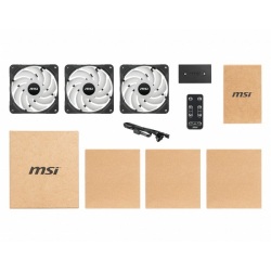 MSI MAG MAX F12A-3H ARGB WHIT CONTROLLER 120M 3 X FANS – Image 2