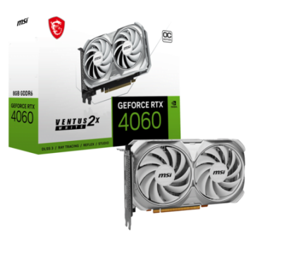 MSI VENTUS RTX4060 2X 8GB OC WHITE EDITION