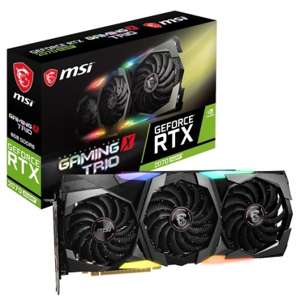 MSI GeForce RTX 2070 SUPER 8 Go GDDR6 GAMING X TRIO