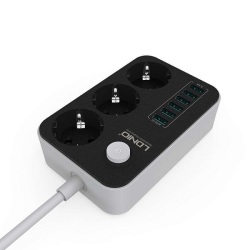MULTIPRISE LDINO SE3631 3 PRISES 6 USB – Image 4