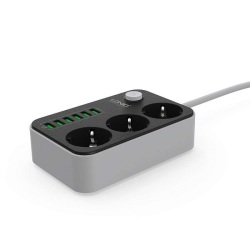 MULTIPRISE LDINO SE3631 3 PRISES 6 USB – Image 2