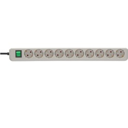MULTIPRISES BRENNENSTUHL 10 PRISES 3M GRIS – Image 3