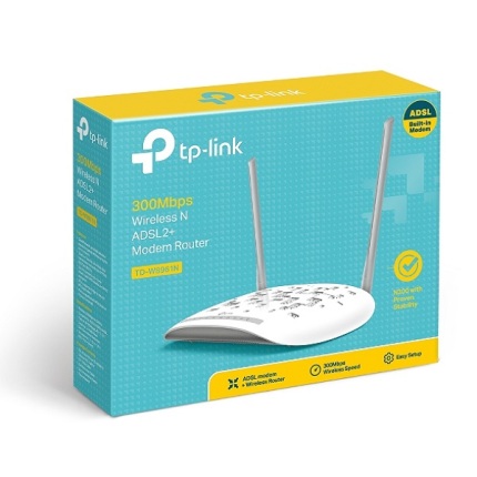 Modem Routeur TP-LINK 300MO sans Fil ADSL2+TD -W8961ND