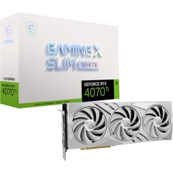 NVIDIA RTX 4070Ti MSI GAMING X SLIM WHITE12GB GDDR6X