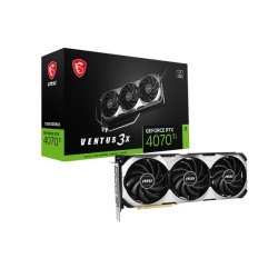 NVIDIA RTX 4070Ti MSI VENTUS 3X 12GB GDDR6 2xHDMI 2.1 3xDP 1.4