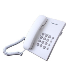 TELEPHONE PANASONIC KX-TS500MX BLANC ET NOIR